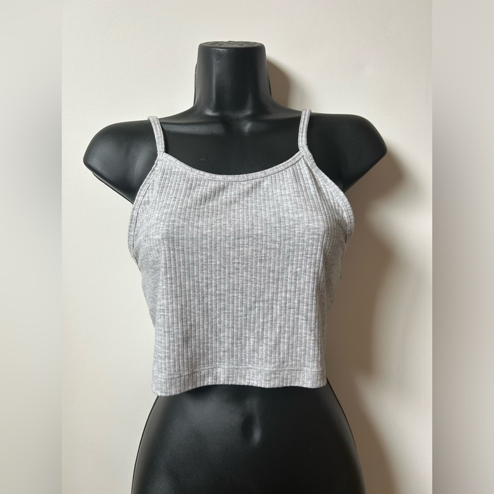 Basic ribbed Knit Crop Top